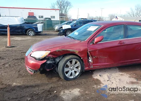 2012 Chrysler 200 Touring из США, поврежденный, VIN 1C3CCBBB0CN188559